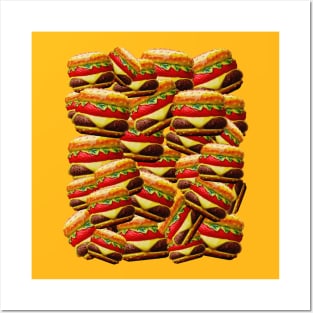 Burgers! Burgers! Burgers! Posters and Art